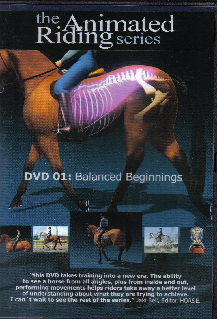DVD The Animated Riding Series Balanced Beginnings from Trot-Online