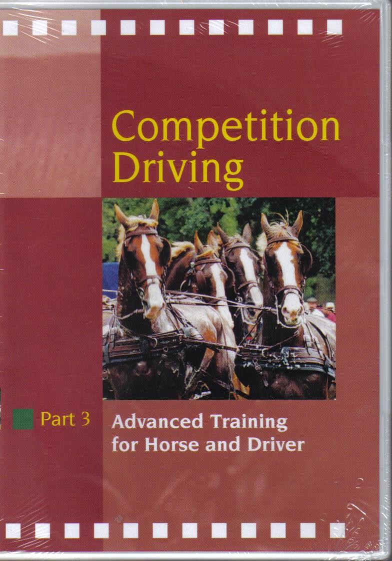 DVD Competition Driving Part 3 Advanced Training for the Horse and Driver from Trot-Online
