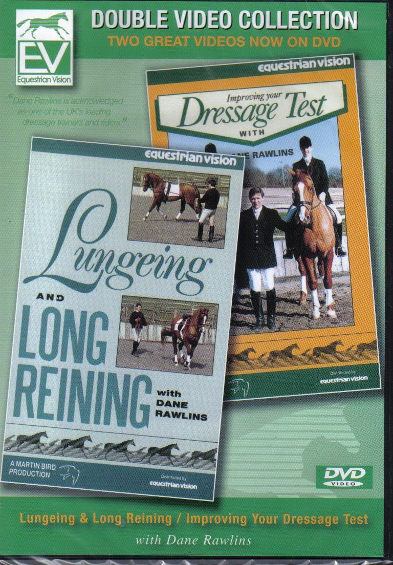 Dane Rawlins Double DVD Improving Your Dressage Test and Lungeing and Long Reining from Trot-Online