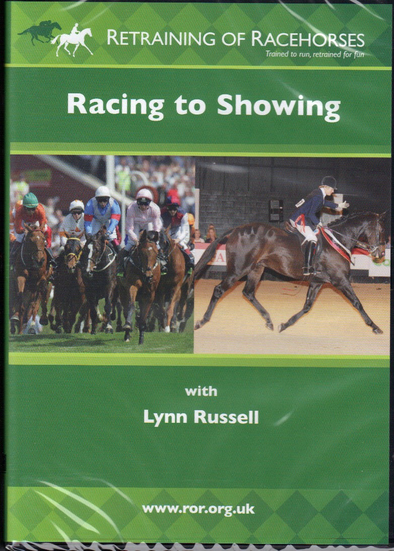 DVD Retraining of Racehorses Racing to Showing with Lynn Russell from trot-online