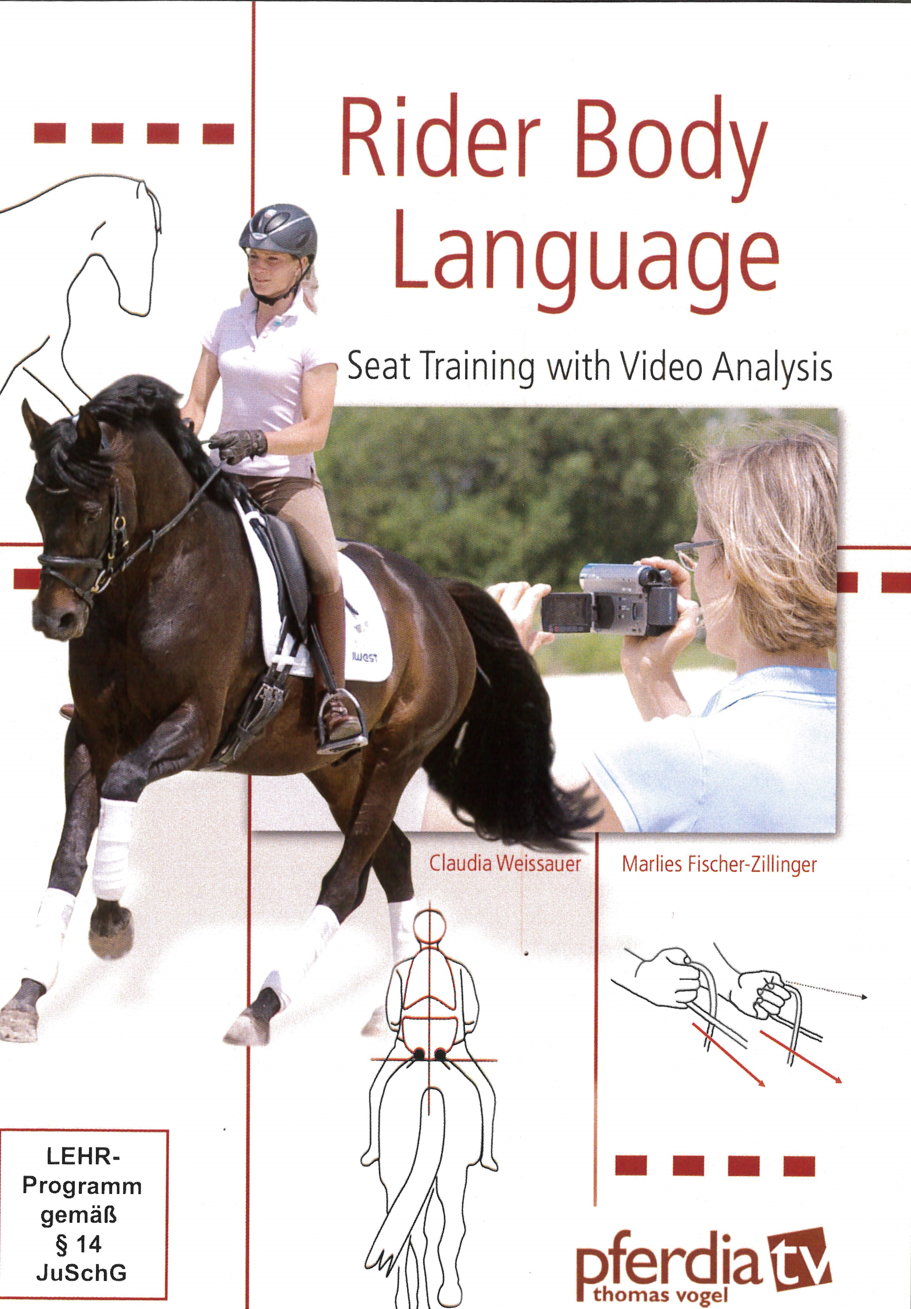 Rider Body Language – Seat Training with Video Analysis DVD from trot-online