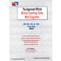 British Eventing 2021 BE 80, 90 and 100 Dressage Tests Set with Diagrams from Trot-Online