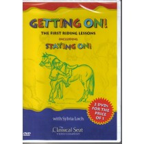 Getting On the first riding lessons and Staying On by Sylvia Loch Double DVD from Trot-Online
