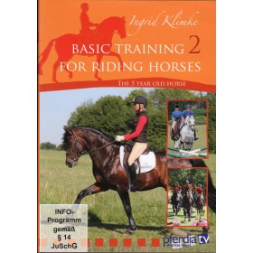 DVD Basic Training for Riding Horses Volume 2 The 5 Year Old Horse by Ingrid Klimke